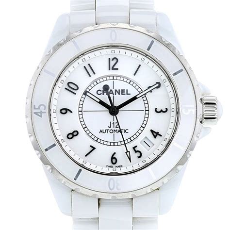 orologio chanel ceramica bianca|Orologio Chanel J12 391640 .